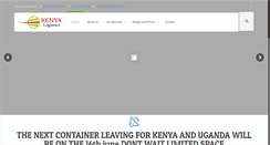 Desktop Screenshot of kenyalogistics.com